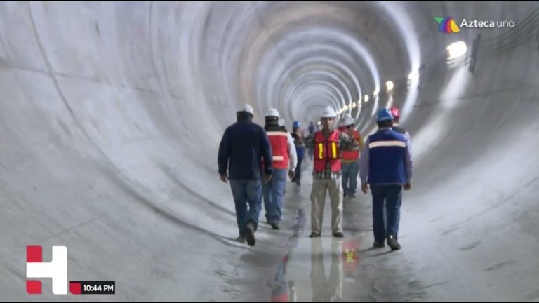 Prácticamente terminado el Túnel Emisor Oriente que evitará inundaciones en el Valle de México