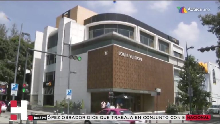 Asalto millonario a Louis Vuitton de Masaryk en la Ciudad de México