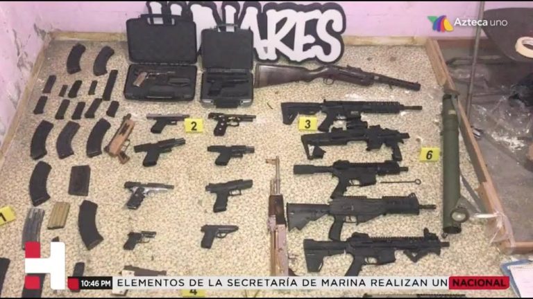 Drogas, armas, lanzacohetes y pasadizos fueron encontrados en operativo en Tepito