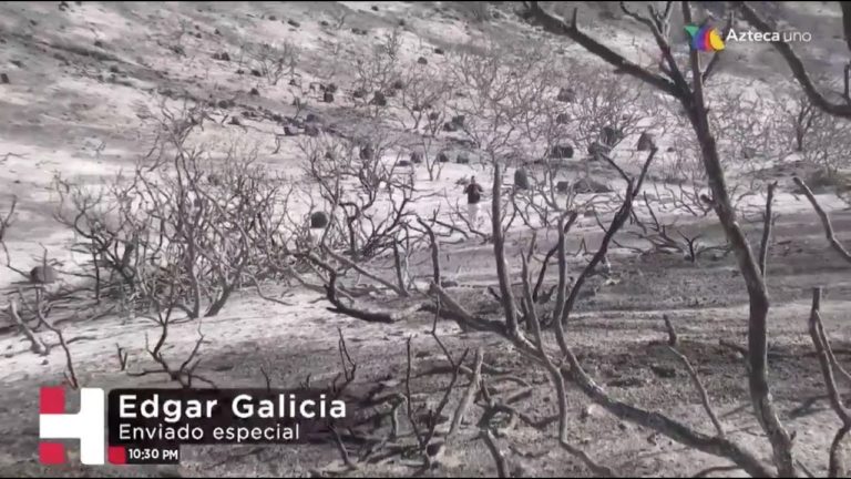 El fuego destruyó zonas en Ensenada, Tecate y Rosarito, en Baja California