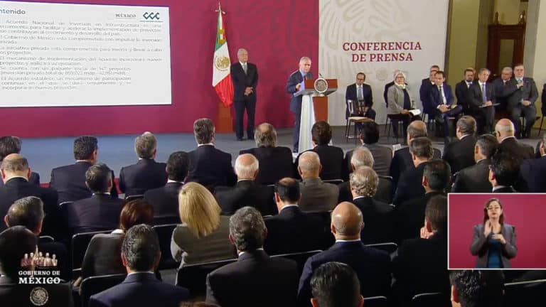 Presenta Gobierno de México el Plan Nacional de Infraestructura
