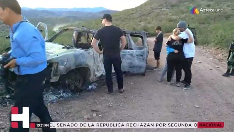 Familia LeBarón regresa a las brechas de Sonora donde fueron acribillados 6 niños y 3 mujeres
