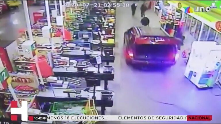 Ladrones intentaron robar cajero automático en el Estado de México