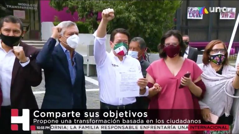Mario Delgado se registró como aspirante a la dirigencia de Morena; presentó 10 propuestas