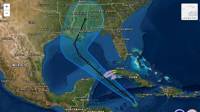 Depresión tropical 26 se intensifica a tormenta tropical “Delta” en el mar Caribe