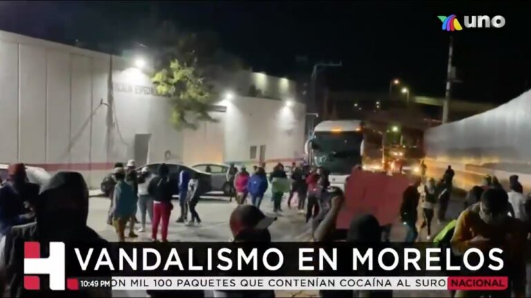 Encapuchados agredieron a policías; demandaron liberación de 78 detenidos tras liberación de caseta