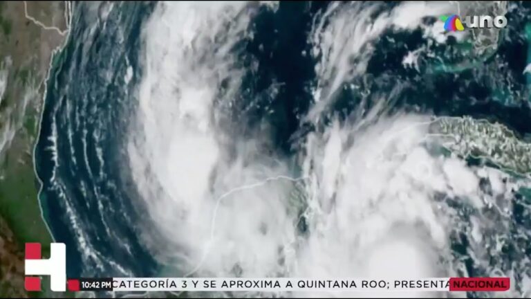 Huracán “Delta” tocará tierra esta madrugada en las costas de Quintana Roo