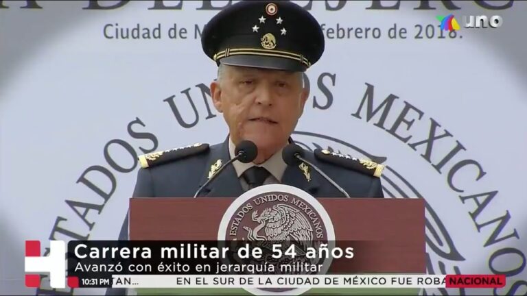EUA detuvo en Los Ángeles al general Salvador Cienfuegos, exsecretario de la Defensa Nacional
