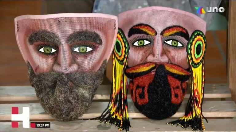 Al paso del tiempo Tepoztlán mantiene la tradición de fabricar máscaras y artesanías