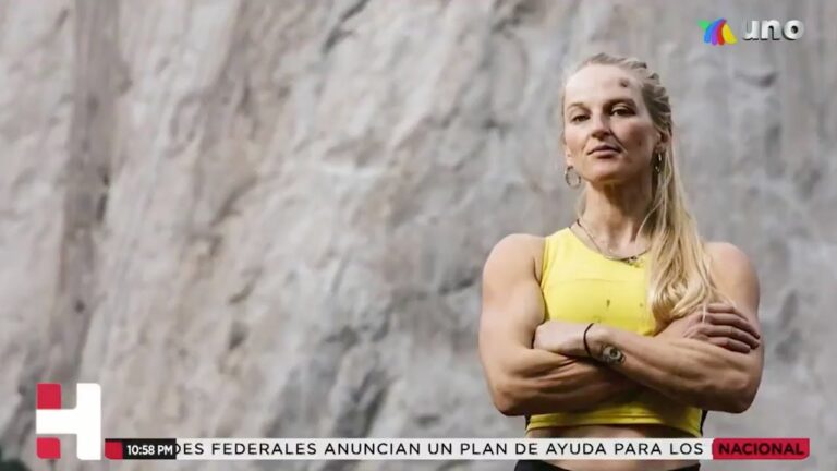 Emily Harrington es la primera mujer en conquistar la roca “El capitán”, en Yosemite, California