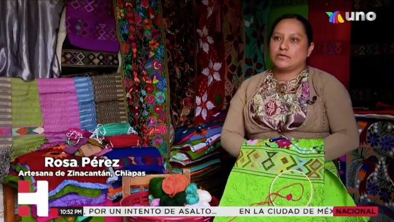 Artesanas de Chiapas se adaptan a los nuevos tiempos y venden sus productos en línea