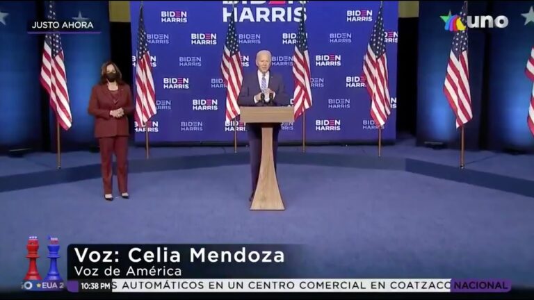 Joe Biden y Kamala Harris muestran optimismo y cautela ante resultados electorales