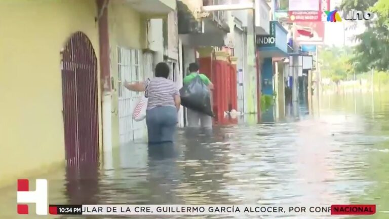 Más de un mes de inundaciones en tabasco; 6 ríos siguen desbordados
