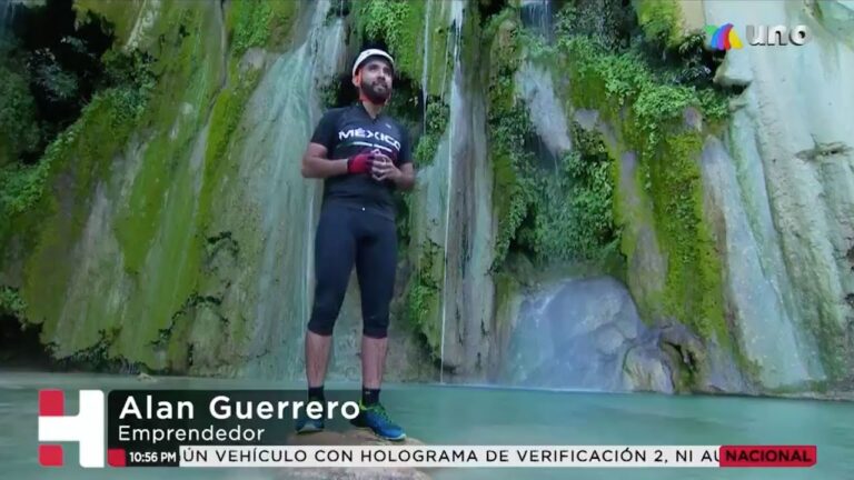 En la adversidad Alan creó una empresa de ecoturismo y da trabajo a comunidades que visita