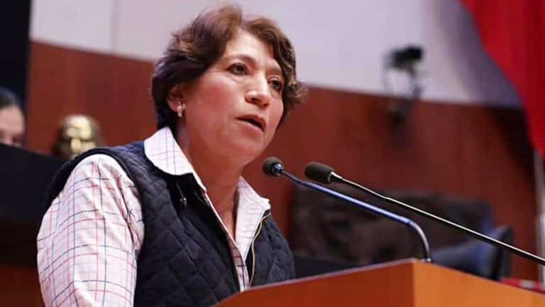 El presidente López Obrador nombra a Delfina Gómez como secretaria de Educación Pública