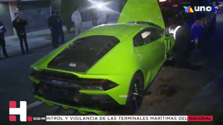 Autos de lujo protagonizan accidentes en la Ciudad de México; algunos valen 30 millones de pesos
