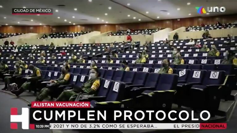 Capacitan a personal de salud y militar para próxima llegada a México de vacunas de Pfizer