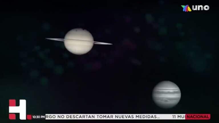 Saturno y Júpiter no habían estado tan cerca desde hace casi 800 años