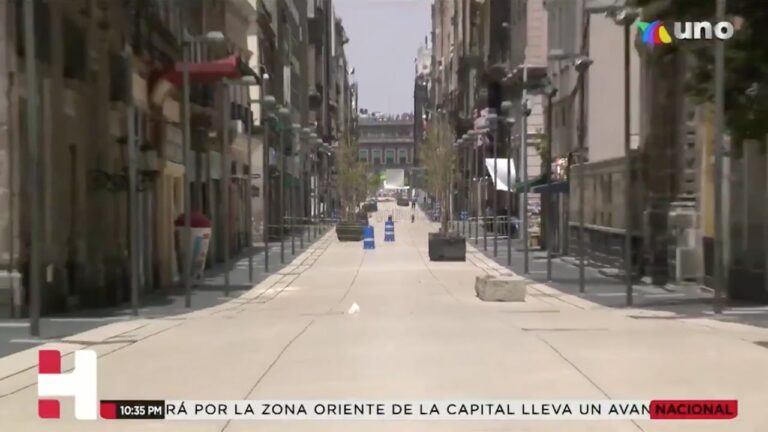 Así la Ciudad de México tras la implementación del semáforo epidemiológico rojo