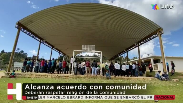 Regresan a San Cristóbal de las Casas familias desplazadas por conflictos religiosos
