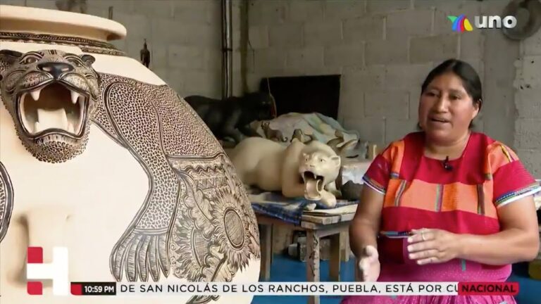 Conoce a “La mujer del jaguar”, una de las más reconocidas artesanas de Chiapas a nivel mundial