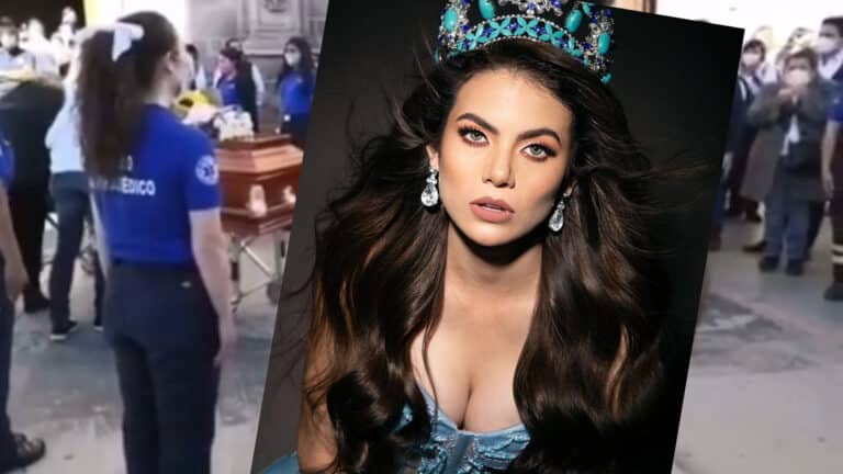 Familiares y compañeros dan el último adiós a Ximena Hita, Miss Aguascalientes 2019