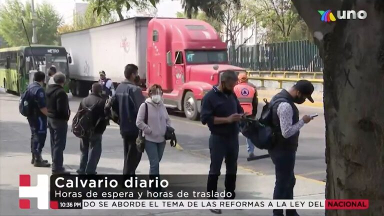 Millones de usuarios afectados en la CDMX por el cierre de varias líneas del Metro