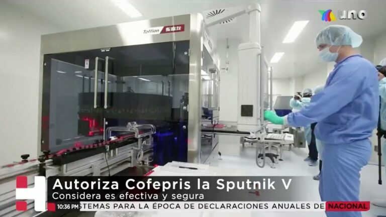 Cofepris otorgó autorización de emergencia para la vacuna Sputnik V; “vacuna es efectiva”