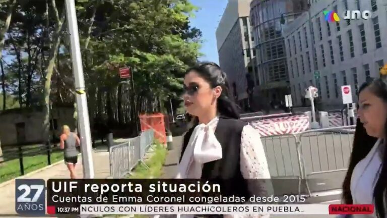 Unidad de Inteligencia Financiera dice que desde el 2015 tienen congeladas cuentas de Emma Coronel