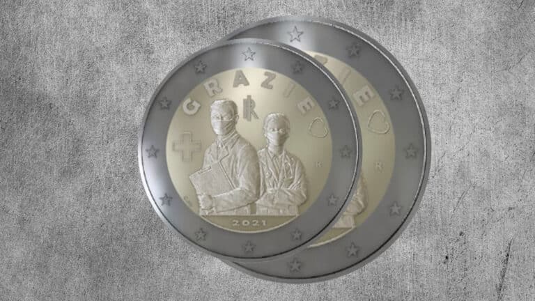 Italia lanzará moneda para conmemorar al personal de salud