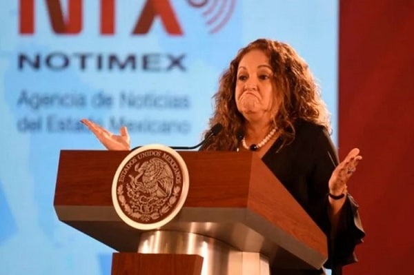 EUA acusa a la directora de Notimex, Sanjuana Martínez, de ataques a la prensa