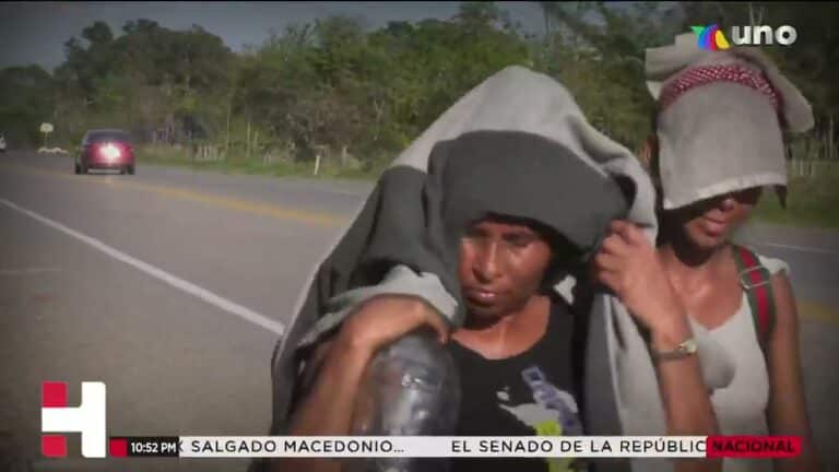 Nada detiene a los migrantes sudamericanos que cruzan México para llegar a EUA