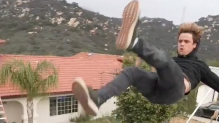 El show más entretenido de TikTok con solo trampolines y mucho ingenio, y otras historias virales
