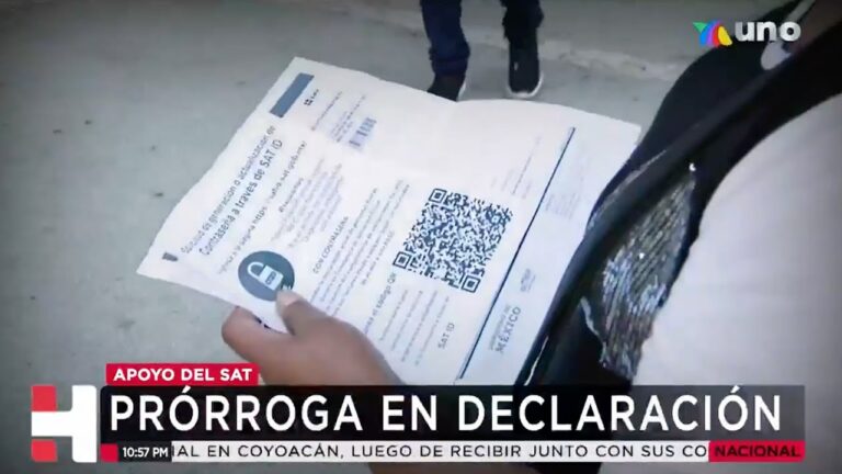 SAT extiende al 31 de mayo la fecha de declaraciones anuales de impuestos para personas físicas
