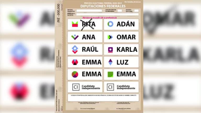 Presenta el INE guía práctica para marcar correctamente la boleta electoral el 6 de junio