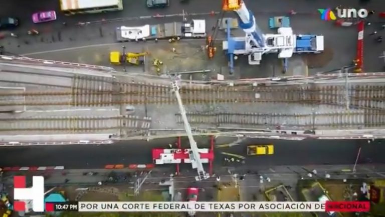 Continúa remoción de materiales en zona del accidente del Metro de la CDMX; sin fecha de apertura