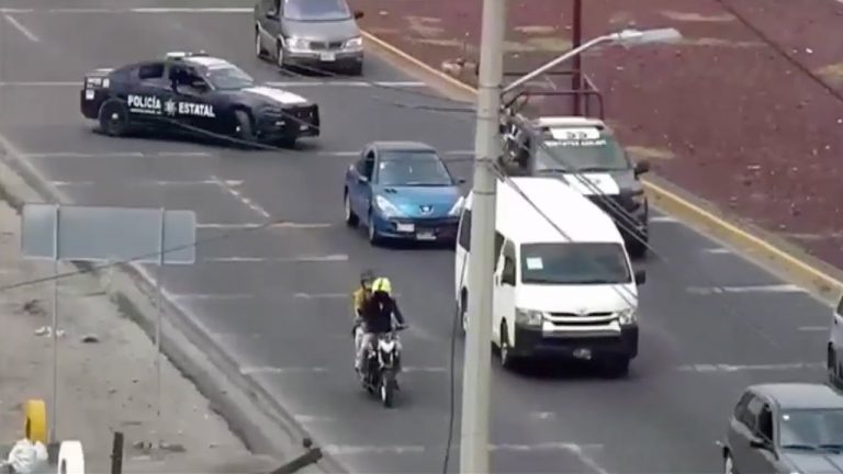 Detienen a sospechoso de robo de vehículo en el Estado de México sobre la carretera México-Texcoco