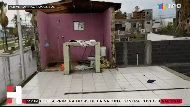 Ninguna autoridad dio aviso preventivo sobre fuerte tormenta en Nuevo Laredo, Tamaulipas