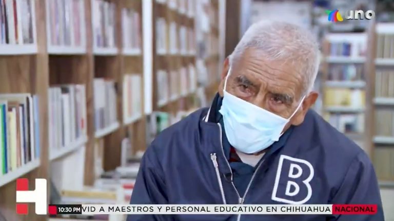 Con 80 años don Felipe terminó ingeniería en la Universidad de Puebla;  pronto será su graduación