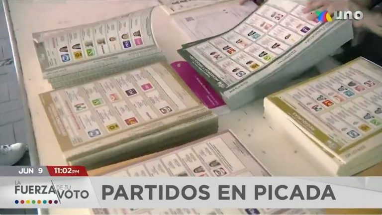 Tres partidos perderían registro: Encuentro Solidario, Fuerza x México y Redes Sociales Progresistas