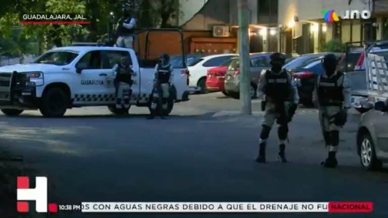 Guardia Nacional y Ejército realizan operativos simultáneos en la zona metropolitana de Guadalajara