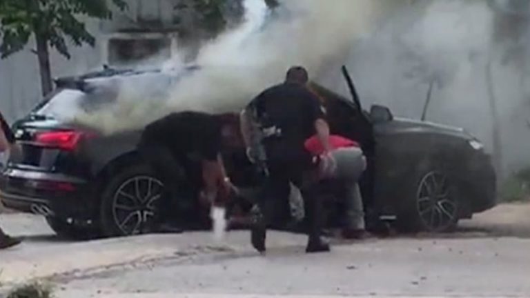 Se desata balacera en Chiapas; comando armado emboscó a 2 camionetas en Tuxtla Gutiérrez