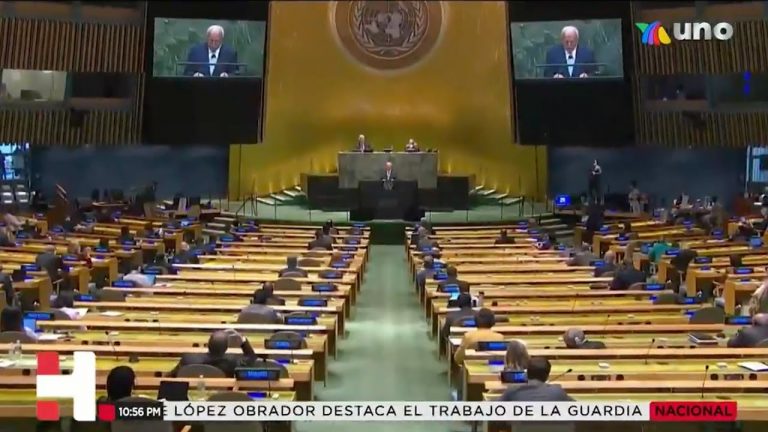 México fijó postura ante la ONU respecto al desarme nuclear; se busca la paz en Medio Oriente