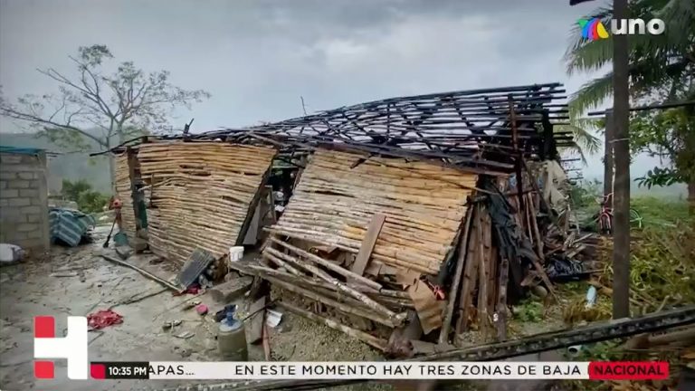Habitantes de la comunidad de Acontitla en Veracruz no tienen comida ni agua tras el paso de “Grace”