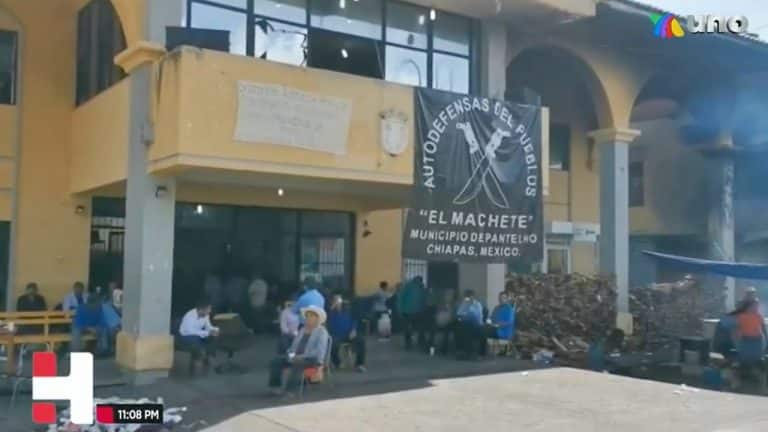 Se llevó a cabo la primera mesa de diálogo para resolver el conflicto en Pantelhó, Chiapas
