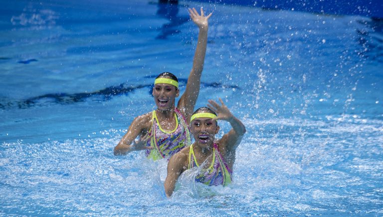 Nuria Diosdado y Joana Jiménez pasan a la final de natación artística en Tokio