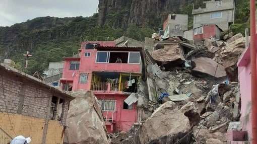 Demolerán 11 viviendas del Cerro del Chiquihuite informa el Cenapred