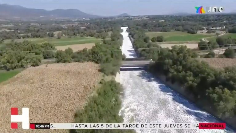 Desde hace 70 años el Río Tula se utiliza como cañería del Valle de México para evitar inundaciones