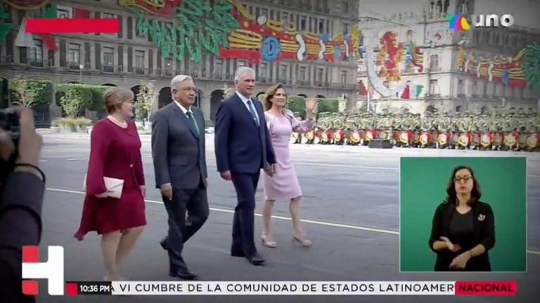 La presencia en México del presidente de Cuba, Miguel Díaz-Canel, desató polémica y discusión