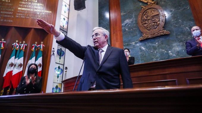 Rubén Rocha Moya toma protesta como gobernador de Sinaloa